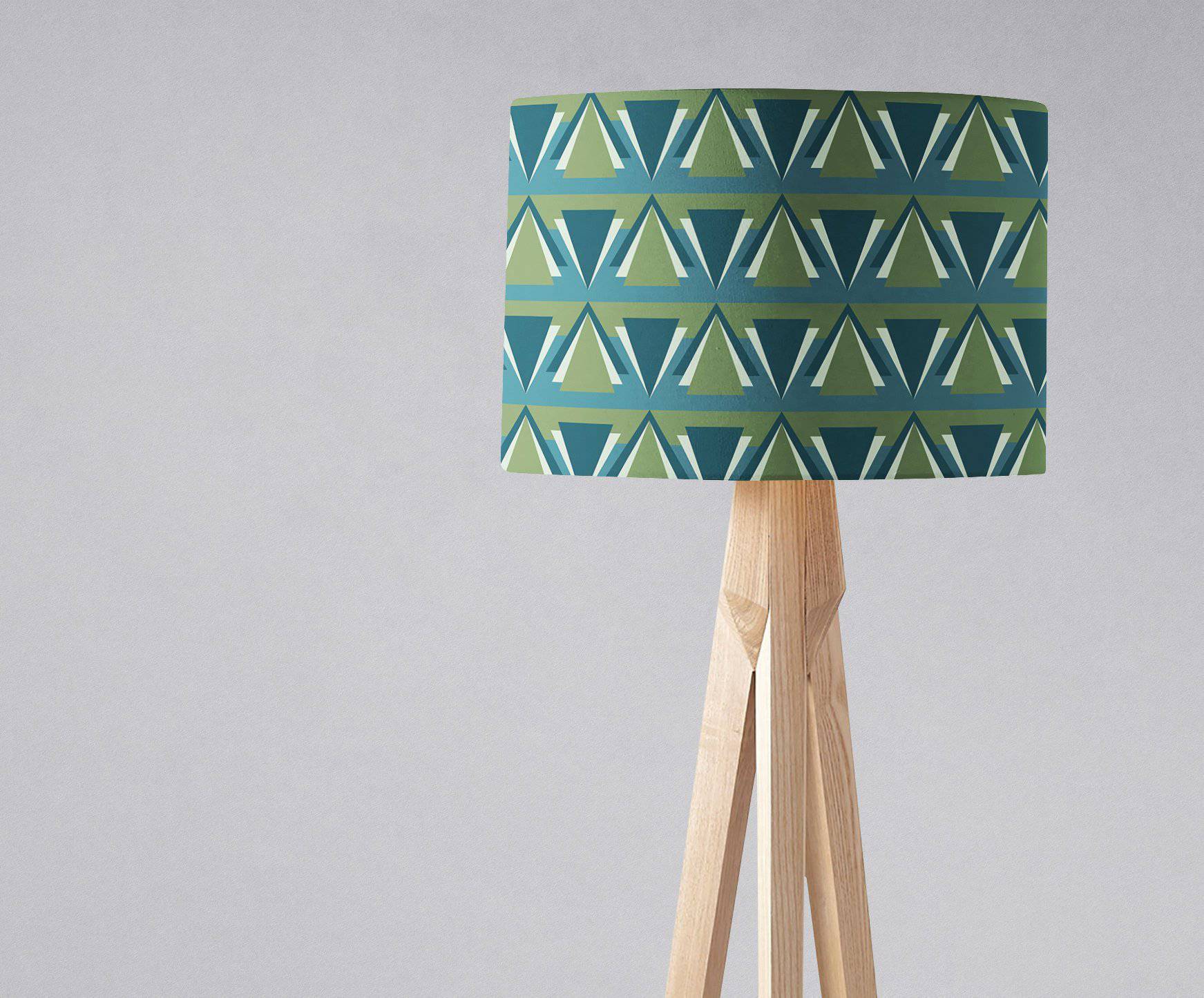 Green and Blue Art Deco Lampshade - es Table Lamp shade
