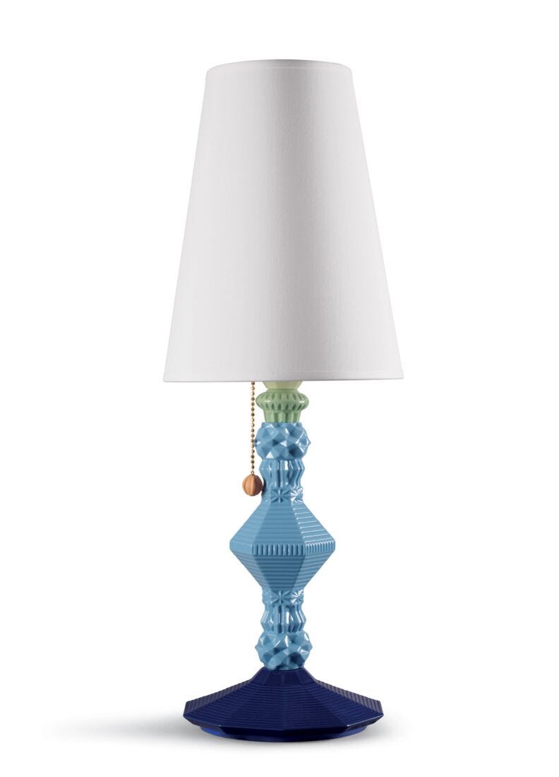 Lladro Belle De Nuit -Table lamp -multic.