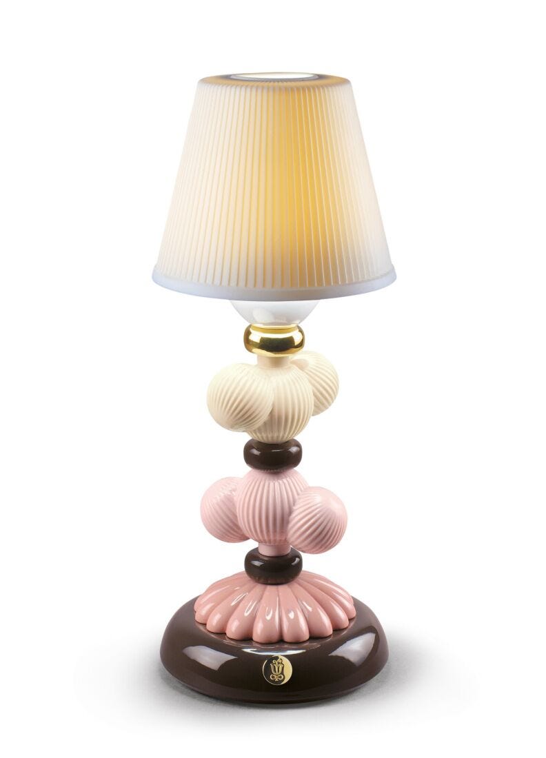 Lladro Cactus Firefly lamp golden fall