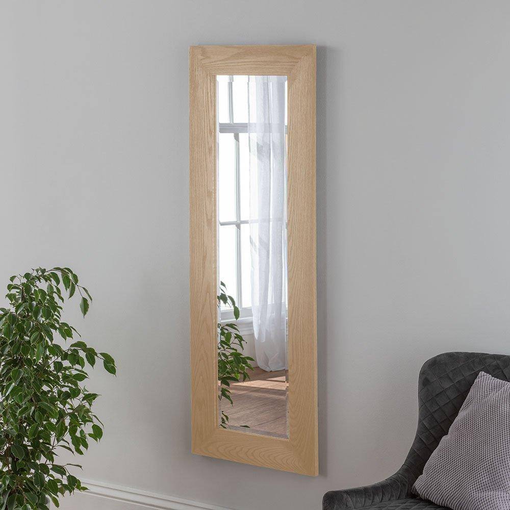 Yearn Mirrors Oak Effect Framed Wall Mirror .X.Cm In Natural