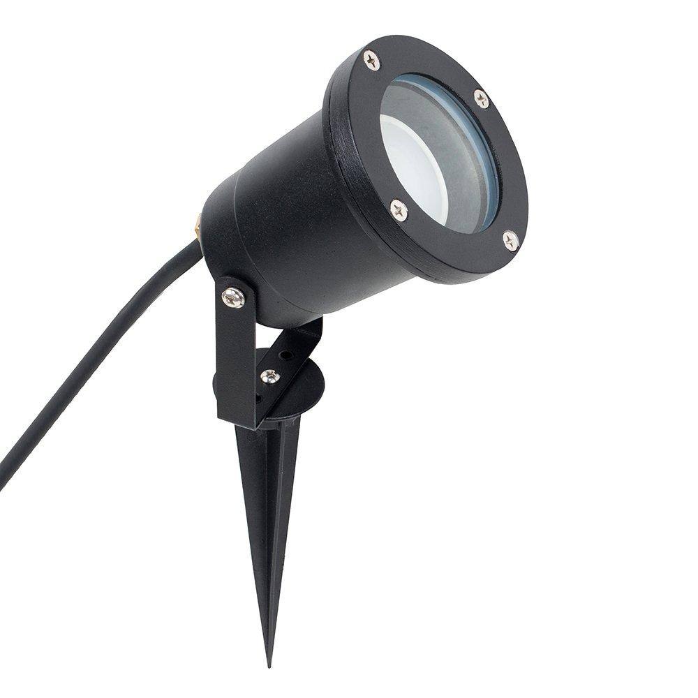 Valuelights Derwent Set Of Black Outdoor Ground Spike Light