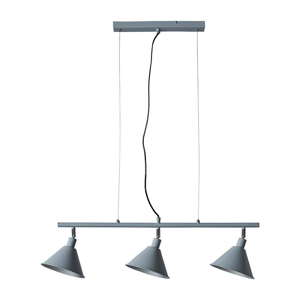 Valuelights Brisner Way Grey Ceiling Light Low Hanging Pendant