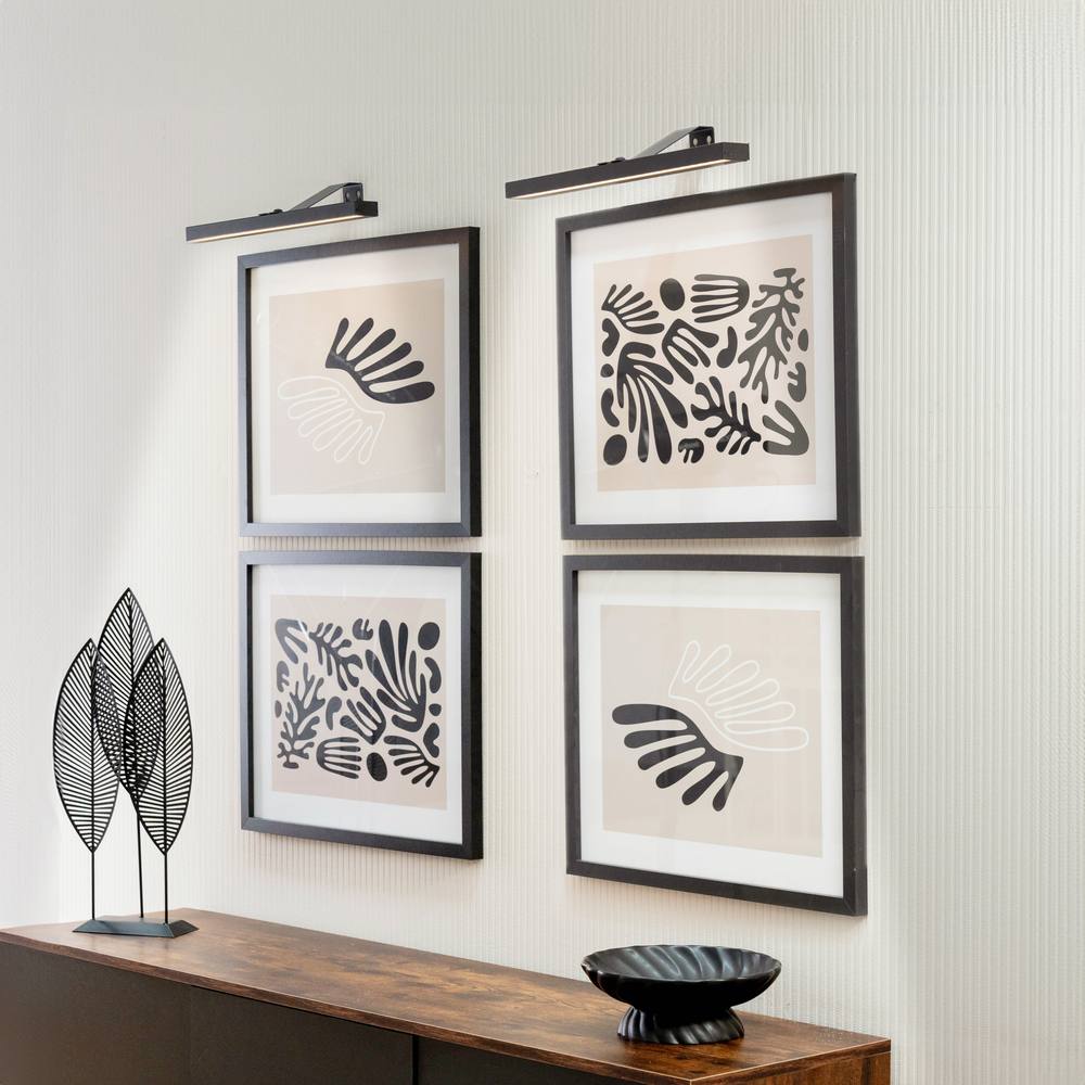 Valuelights Ryle Rechargeable Easy Fit Wall Touch Single Light Fitting In Black