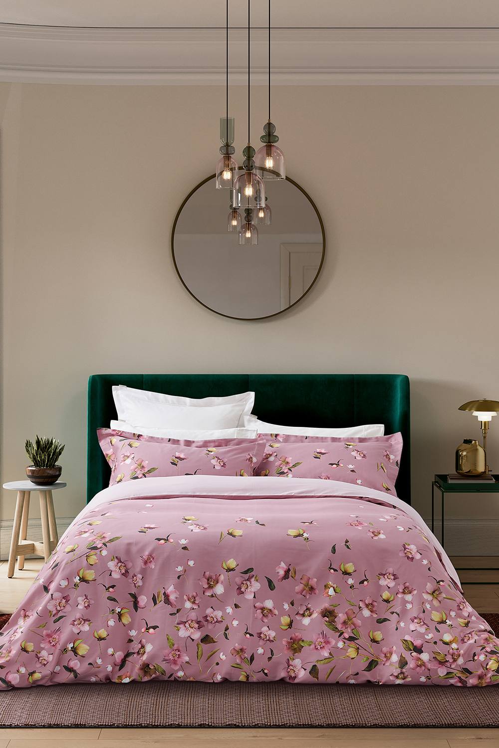 Ted Baker 'arboretum' Cotton Duvet Cover Set In Pink