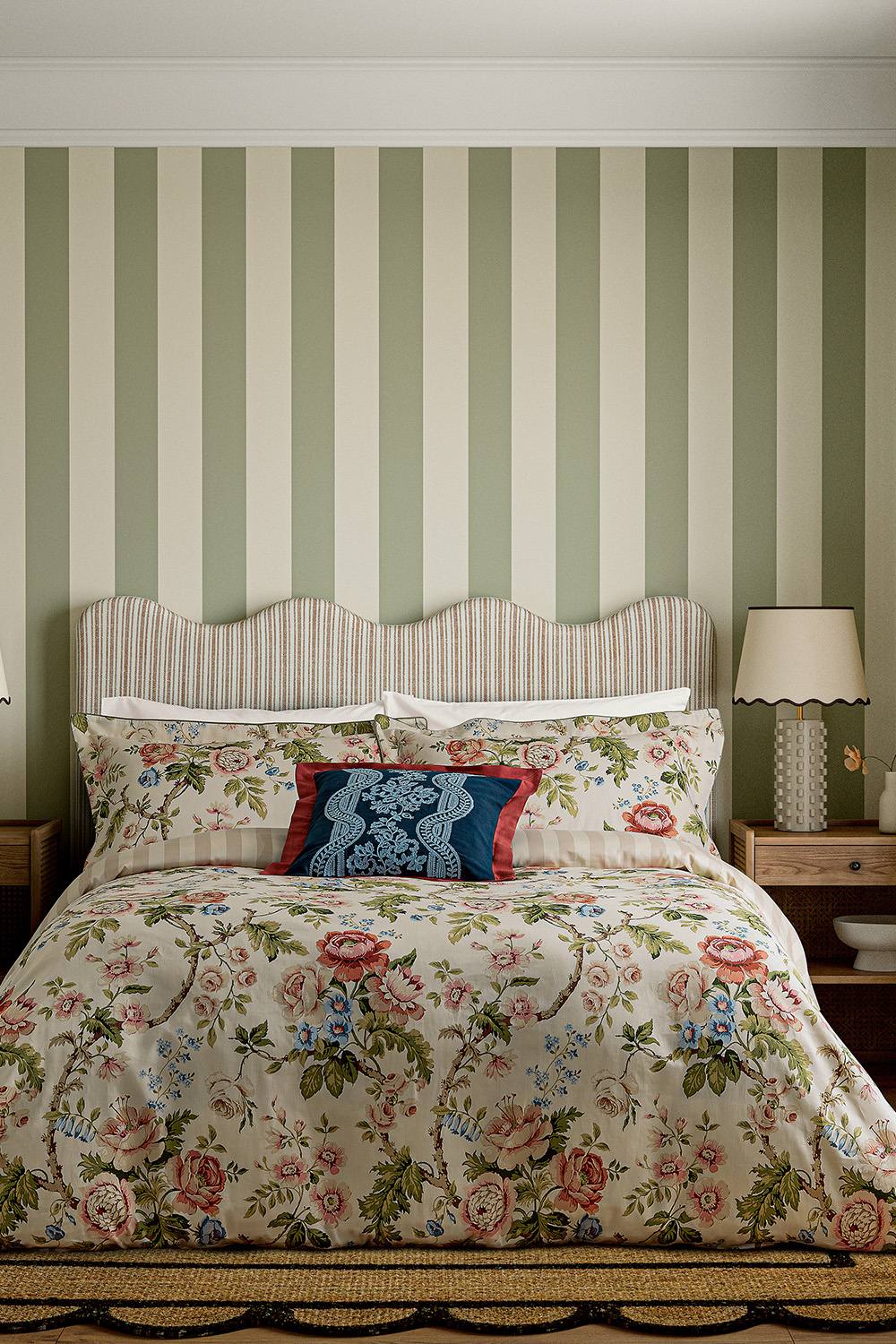 Sanderson 'hykenham' Cotton Duvet Cover Set