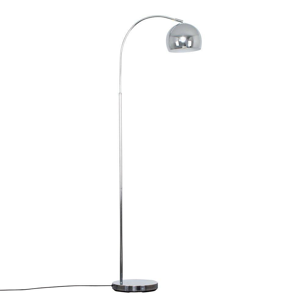 Valuelights Curva Silver Floor Lamp