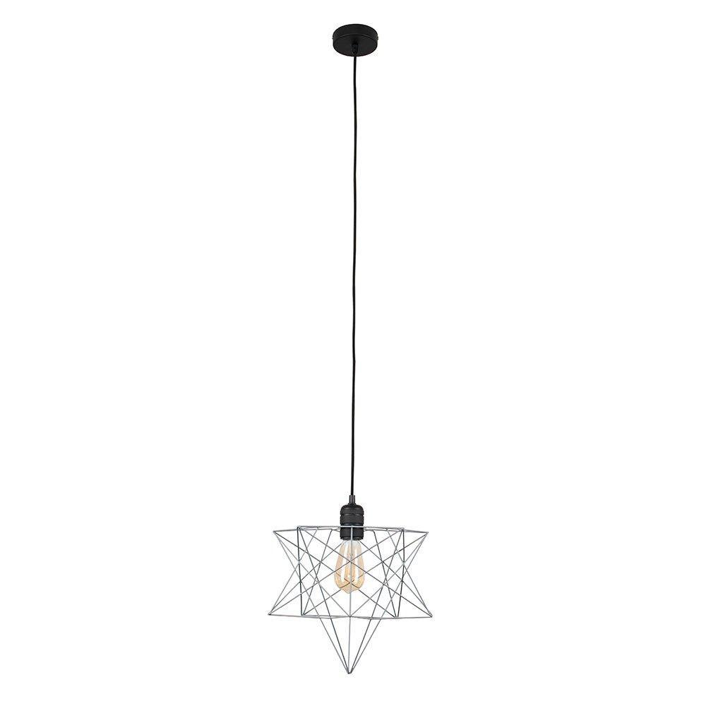 Valuelights Sadira Black Ceiling Light Pendant