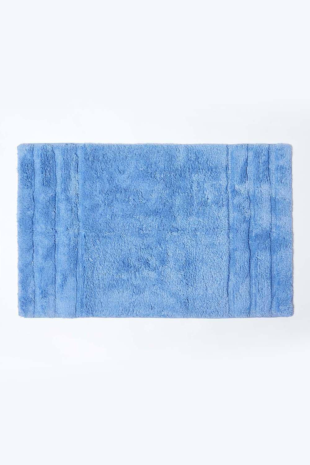 Homescapes Spa Supreme Luxury Bath Mat In Blue