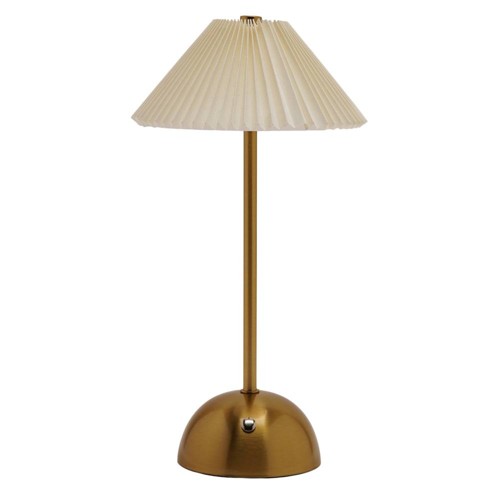 Hestia Bronze Usb Led Touch Table Lamp