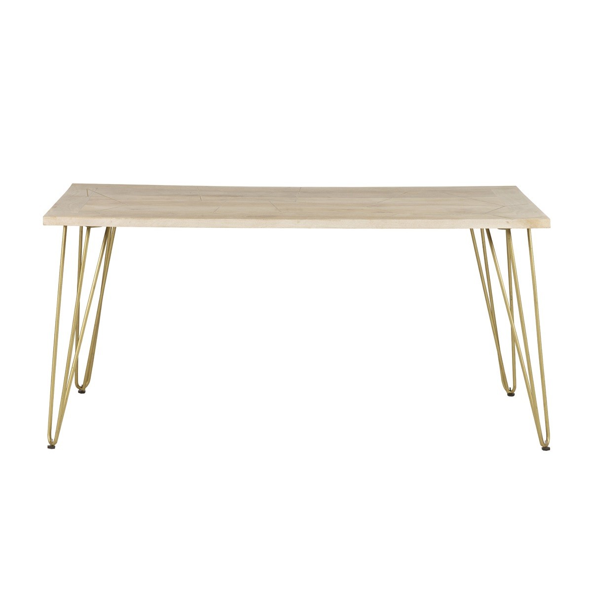 Light Gold Dining Table