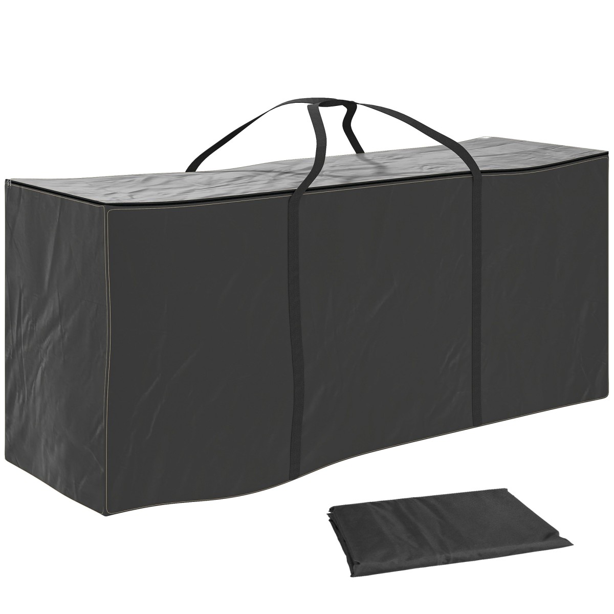 Outsunny L Garden Furniture Cushion Storage Bag, D Oxford Fabric
