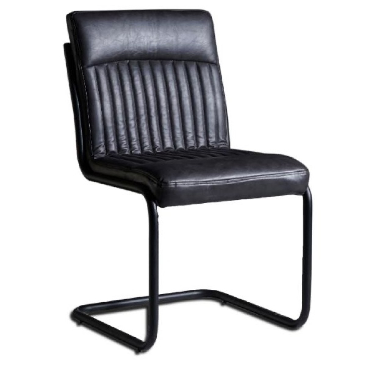 Dark Grey Dining Chair Set of