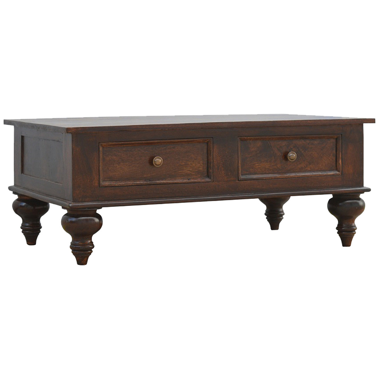 Turned Drawer Coffee Table