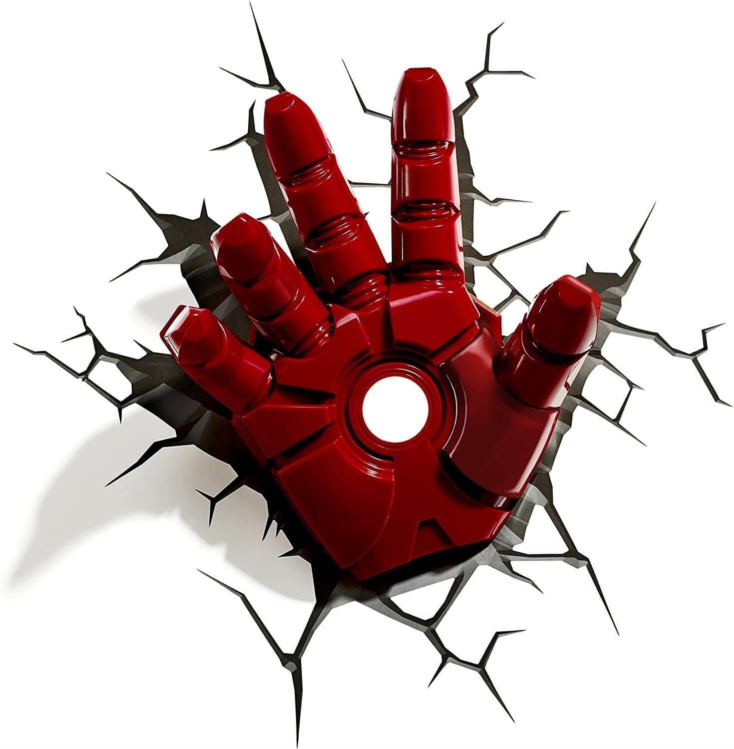Marvel Iron Man Hand D Wall Light