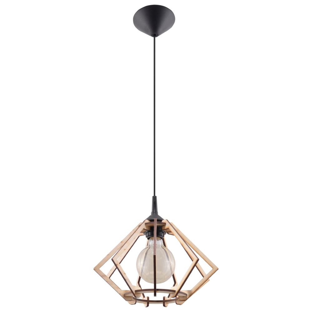 Pendant lamp wood Pompelmo Scandinavian Design E