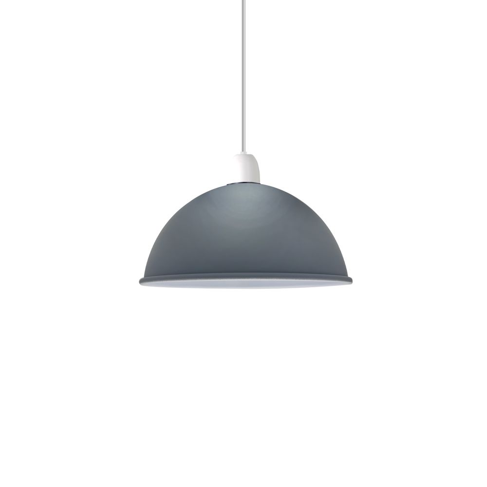Vintage Industrial Easy Fit Dome Shaped Lamp Shade Ceiling, Pendant, Wall Light Metal E Light Fitting W