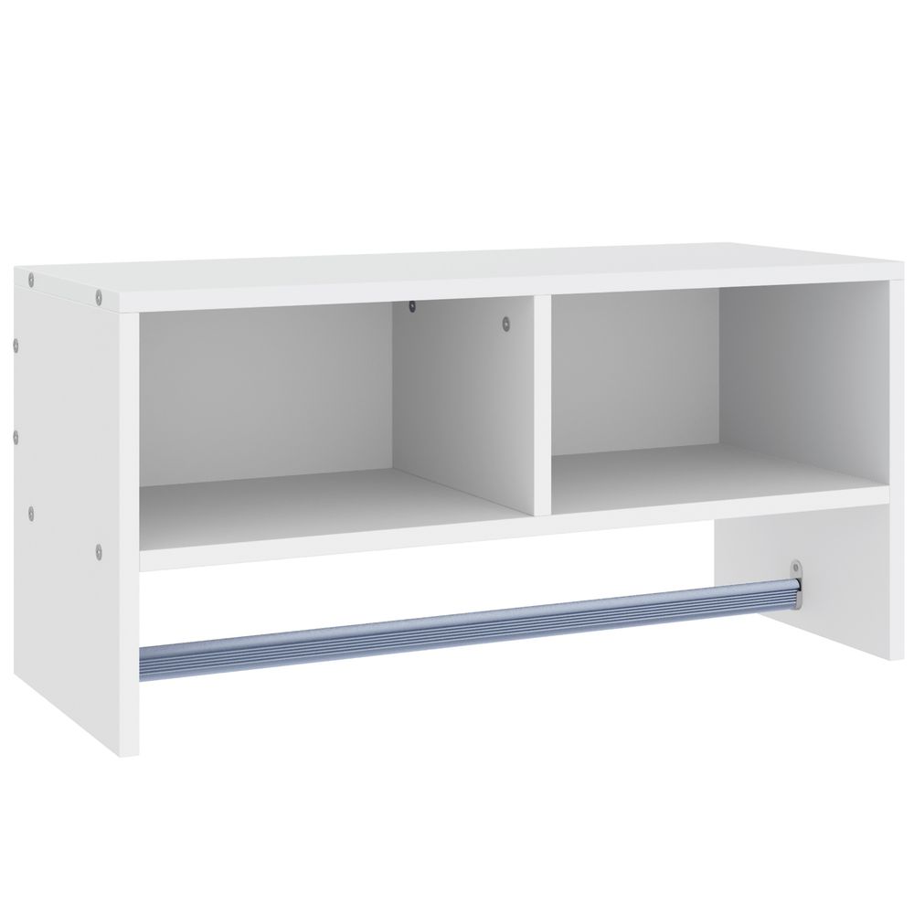 Premium White Wall Coat Rack - Durable, Stylish, Space