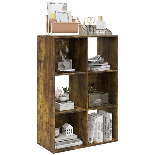 HOMCOM Storage Cabinet Bookcase Cube for Home Office