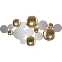 Wall decoration Mauro Ferretti Gold Mirror Glam