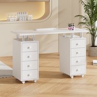 Mobile -Drawer Manicure Nail Table Salon Beauty Table