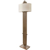 Dark Antique Brass Floor Lamp