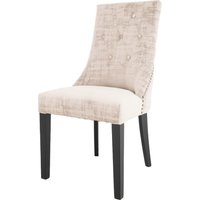 Luxe Mushroom High Back Dining Chair