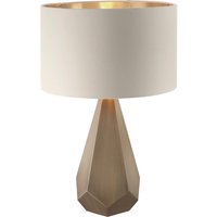 Antique Brass Soft Latte Table Lamp