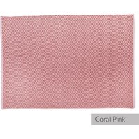 Herringbone Design Recycled Rug - x