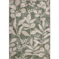 Eco-Washable Green Eden Leaves Rug - x