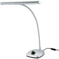 K&M LED Piano Lamp Silver Plug