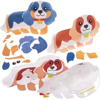 King Charles Spaniel Dog Cushion Sewing Kits Pack of Sewing & Weaving Craft Kits