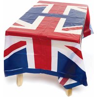 Union Jack Table Covers Pack of Party Supplies, Cover Size x , Wipe