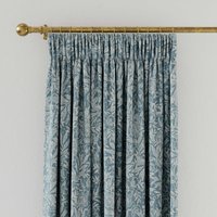 Joules Twilight Ditsy Lined Curtains " x ", Duck Egg
