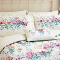Sanderson Sweet Williams Double Duvet Cover SET, Peacock
