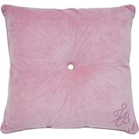 Ted Baker Branded Button Cushion x , Pink