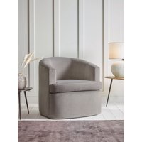 Lulea Armchair - Airforce Blue Wide Cotton Stripe