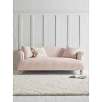Artes Two Seater Sofa - Airforce Blue Wide Cotton Stripe