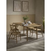 Weathered Oak Rectangle Dining Table - Seater