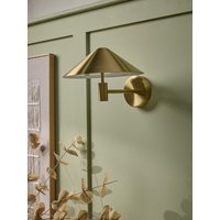 Brushed Brass LED Wall Light