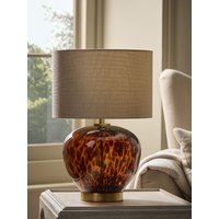 Tortoiseshell Glass Table Lamp