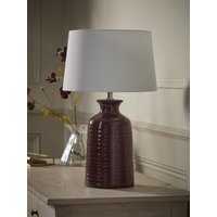 Mulberry Reactive Glaze Table Lamp