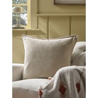 Velvet & Cotton Linen Large Square Cushion Cover