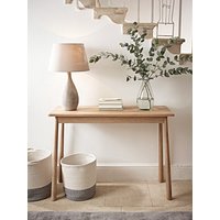 Bergen Oak Console Table