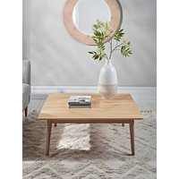 Chevron Oak Coffee Table