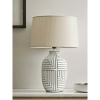 Textured Abstract Table Lamp