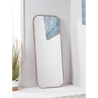 Burnished Silver Full Length Mirror