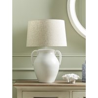 Glazed Handle Table Lamp