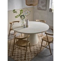 Travertine Round Dining Table - Seater