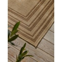 Jute Border IndoorOutdoor Rug