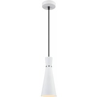 Franklite PCH Happy Light Ceiling Pendant Light In Satin White Finish